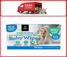 Member's Mark Premium Scented Baby Wipes 1152 ct. 