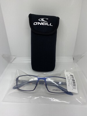 O\'Neill Ono-Beck C.006 Eyeglasses Frame Blue Metal/Dark Blue 54-17-140 NWT +Case ONeill ONO-BECK 006 Men main image 4