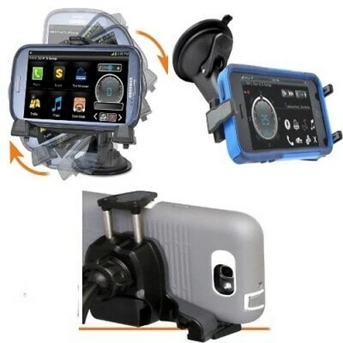 X3 iBolt Car Mount for LifeProof Case Galaxy S8 S9 S10+ NOTE 9 NOTE S10+ S20 - Image 2 of 3