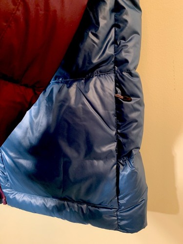 Marmot Guides Down fill Hoody puffer jacket purple fig moon river NWT sz L $275 - Picture 4 of 9