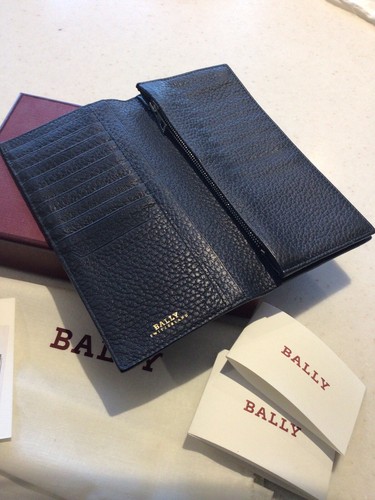Wallet,Bally of Switzerland,ink blue,full length,excellent condition. - Picture 16 of 18