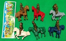 KINDER SURPRISE KNIGHT on Horse METAL BRONZE Soldier FIGURE