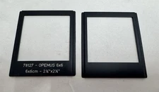 78127 opemus 6x6 2 1/4" x 2 1/4" negative carrier darkroom