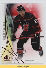 2024-25 Upper Deck SP Game Used Red Sebastian Aho #61 READ 4v9