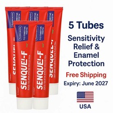Dr. Reddy's Senquel-F Toothpaste 100g x 5 Sensitivity Relief