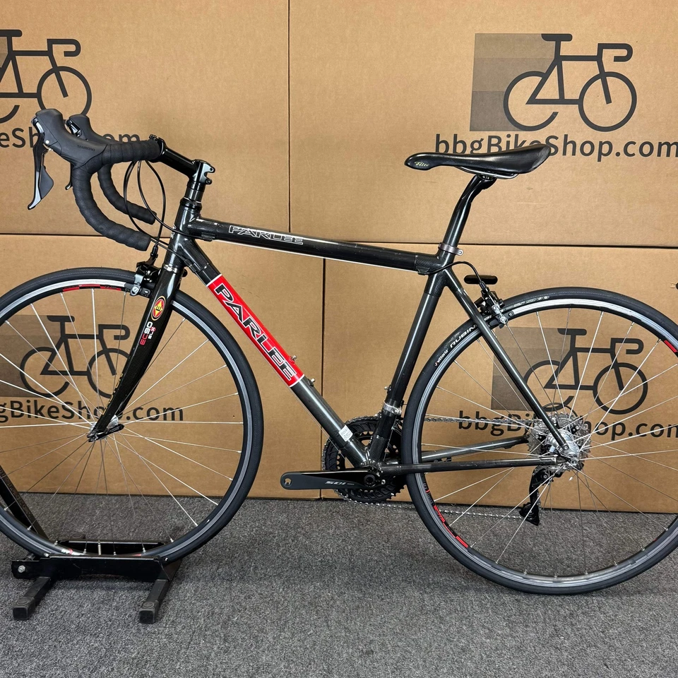 Bicicleta de carretera Parlee Z2 usada, 11 velocidades Shimano 105, fibra de carbono-2006, 54 cm Foto 2 de 4