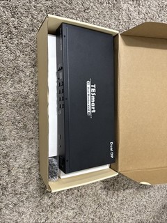 TESmart 8 Port Dual Monitor DisplayPort KVM Switch Open Box w/ DP Cables Remote