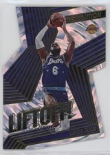 2021-22 Panini Revolution Liftoff! Fractal LeBron James #10 3l1