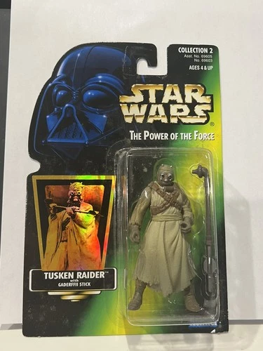 Kenner Tusken Raider With Gaderffi Stick Battle Club Action Figure