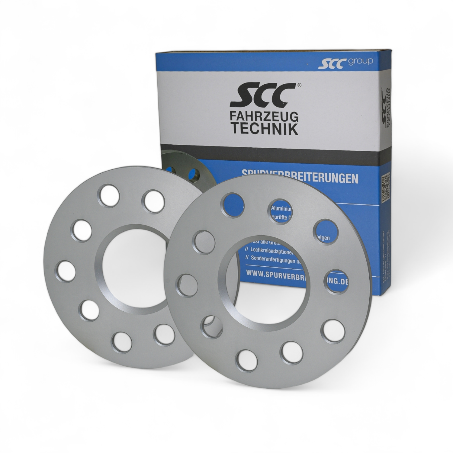SCC Spurverbreiterungen Spurplatten 2x5mm 10205E für Seat Alhambra Altea Arona A