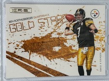 2009 Donruss Rookies & Stars Gold Stars Gold 227/500 Ben Roethlisberger #1 0q3