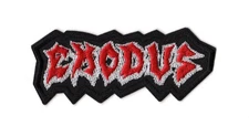 Exodus Embroidered Sew-on Patch | American Thrash Metal Music Band Logo