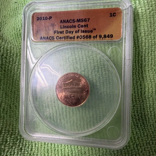 Photo of a 2010-P Lincoln Shield Cent from an eBay listing that sold on Jul 16, 2026