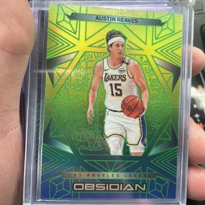 2024-25 Panini Obsidian - Austin Reaves #102 Electric Etch Caldera