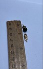 14K Yellow Gold Scrap Jewelry Lot 0.8g Single Gemstone Earring Filigree Clasp — photo 6