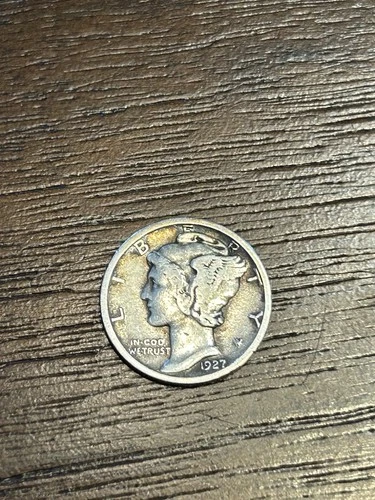 1927 Mercury Dime VG