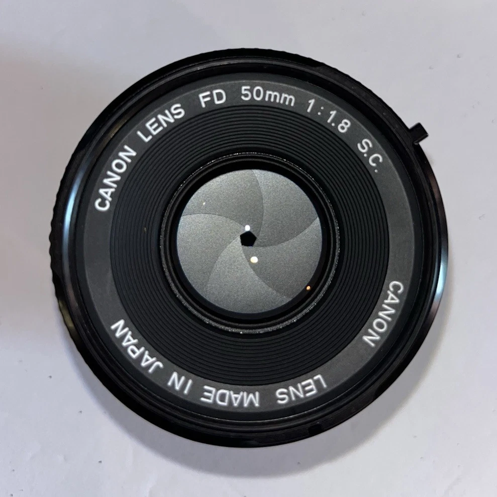 Canon FD f/1.8 Camera Lenses 50mm Focal for sale | eBay