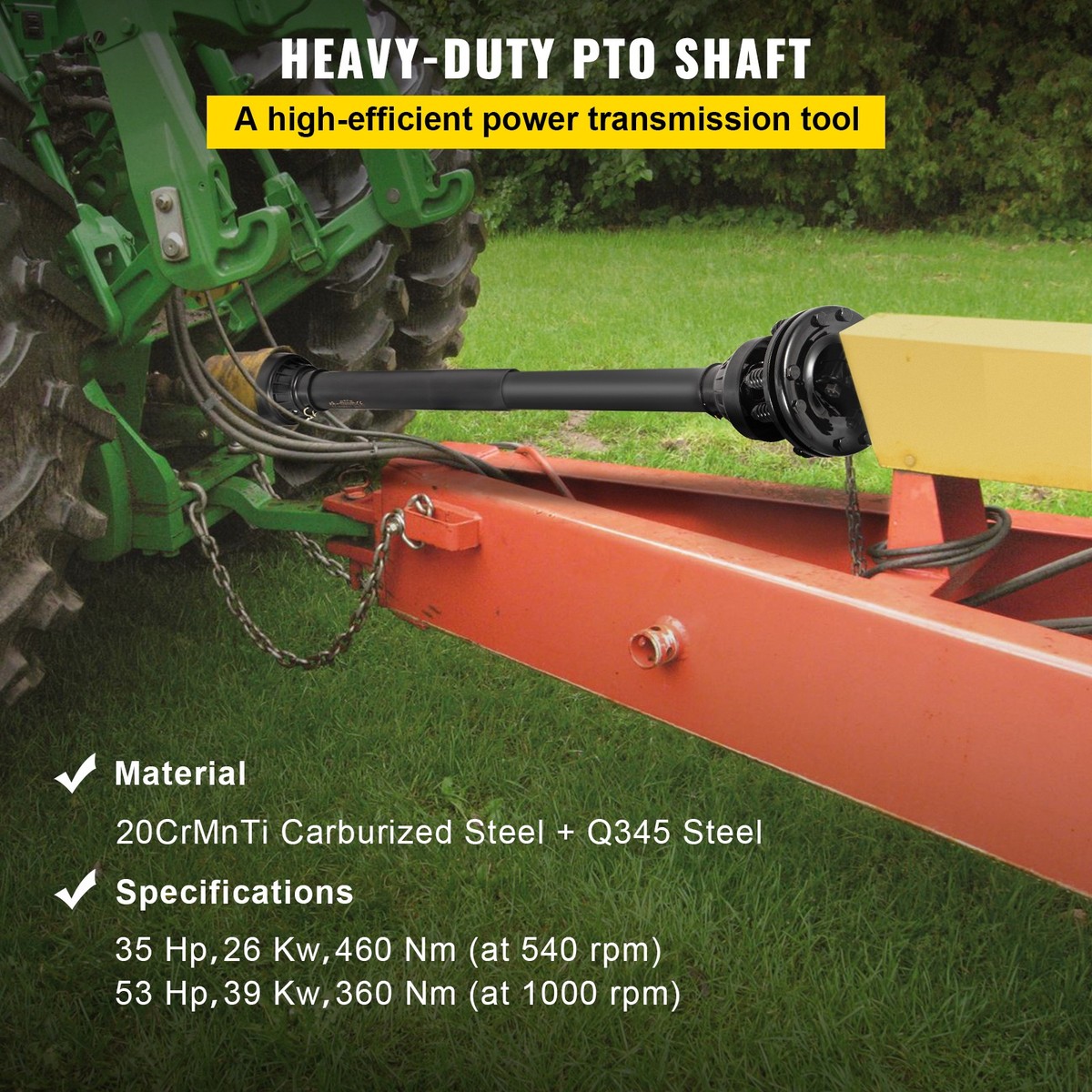 PTO Shaft PTO Drive Shaft 1-3/8