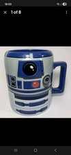 Disney Store Star Wars R2D2 Droid 3D Large Ceramic Coffee Mug 18 Oz Lucasfilm