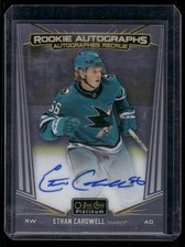 2024-25 O-Pee-Chee Platinum Rookie Auto Ethan Cardwell Rookie Auto #R-EC