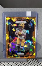 2023 Panini Prizm - Rookies Dontayvion Wicks #333 Orange Ice Prizm (RC)