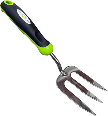 Garden Guru Stainless Steel Hand Weeder Fork Tool   Rust Resistant Stainless Ste