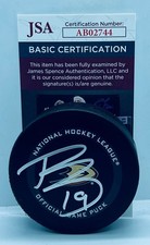 Troy Terry signed Anaheim Ducks Official Game Puck autographed JSA COA