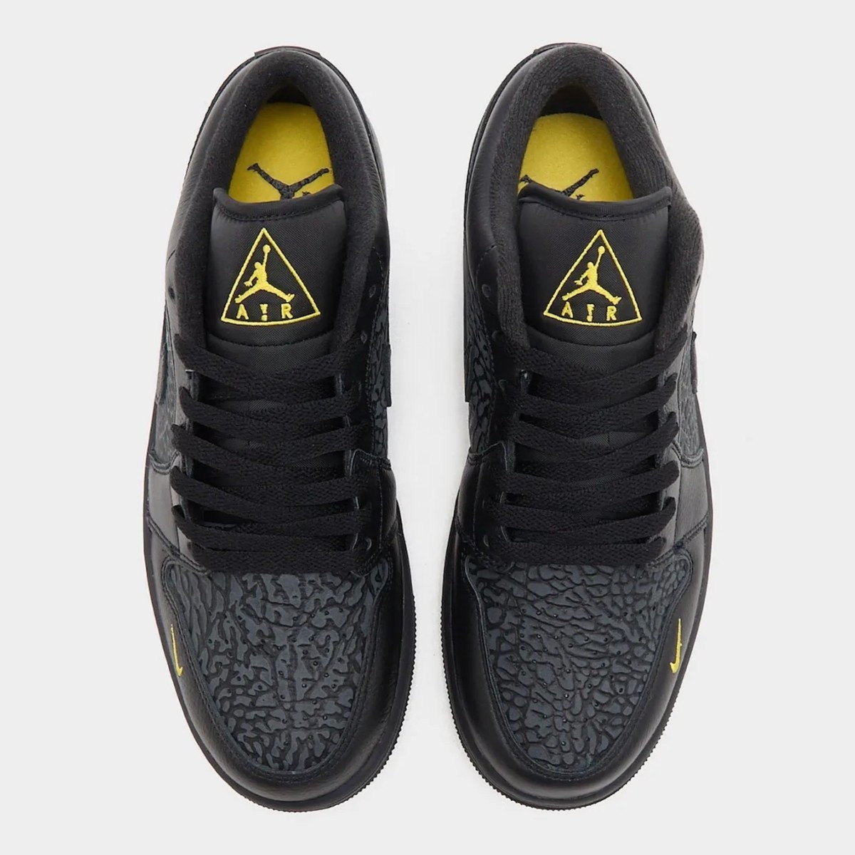Nike Air Jordan 1 Low Black Elephant Print IM6568-010 Mens New | eBay