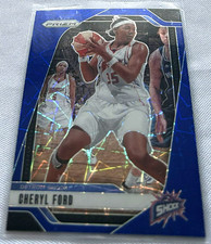 2024 Panini Prizm WNBA Basketball Cheryl Ford Detroit Shock Blue Velocity Prizm