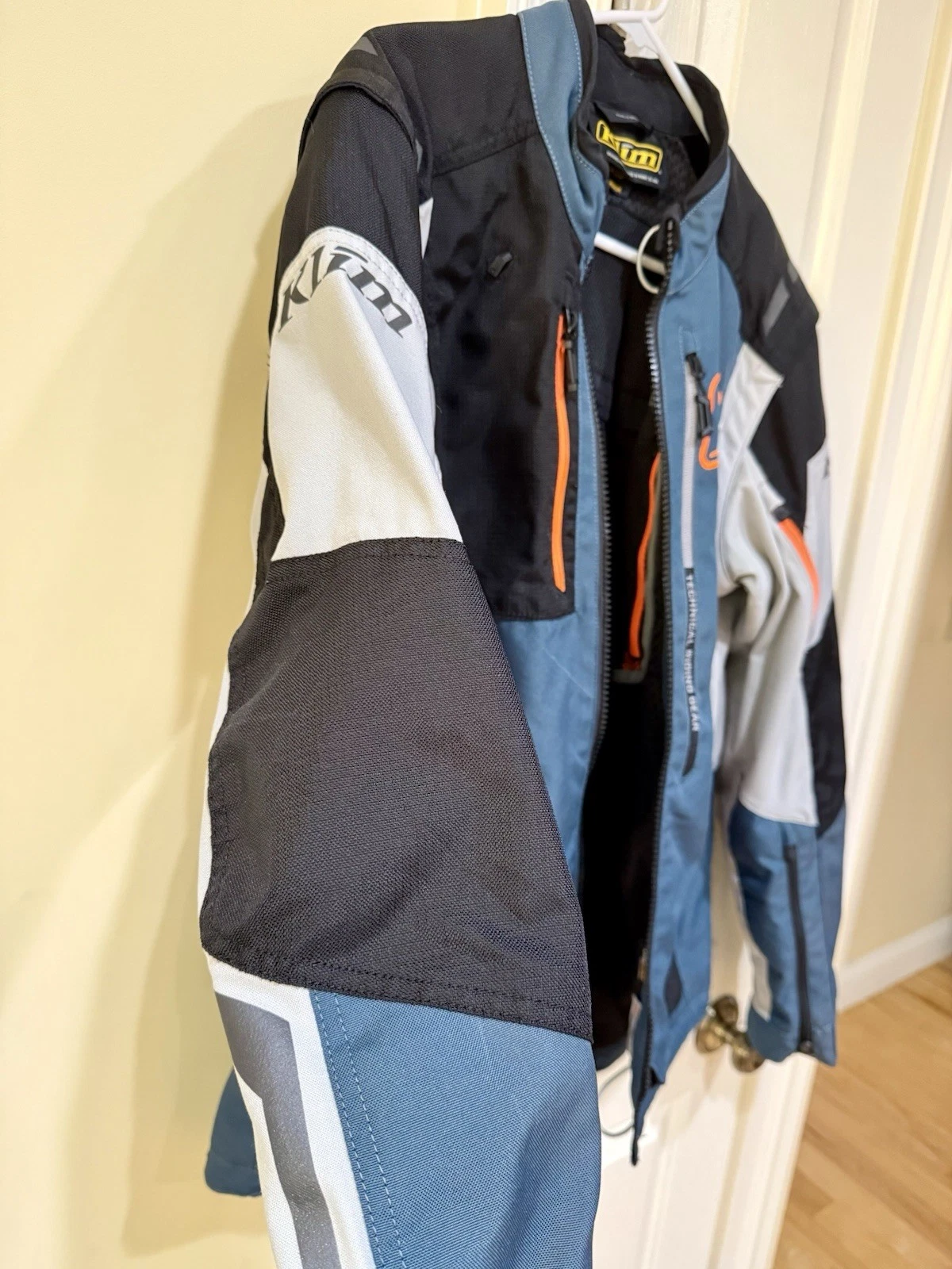 Klim Dakar Jacket - medium -  Softshell Motorcycle Cordura Reflective Riding image 7
