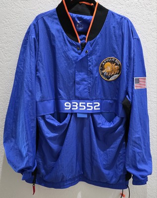 Nike PG x NASA Apollo 13 Mens Size 2X  Track Jacket Blue Paul George CI6890-480