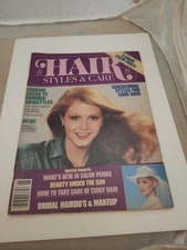 VTG June 1980 Hair Style And Care Magazine Beauty Fashion No Label