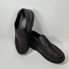 SAS Shoes Mens 8.5 M Medium Side Gore Cordovan Brown Slip On Loafer Comfort