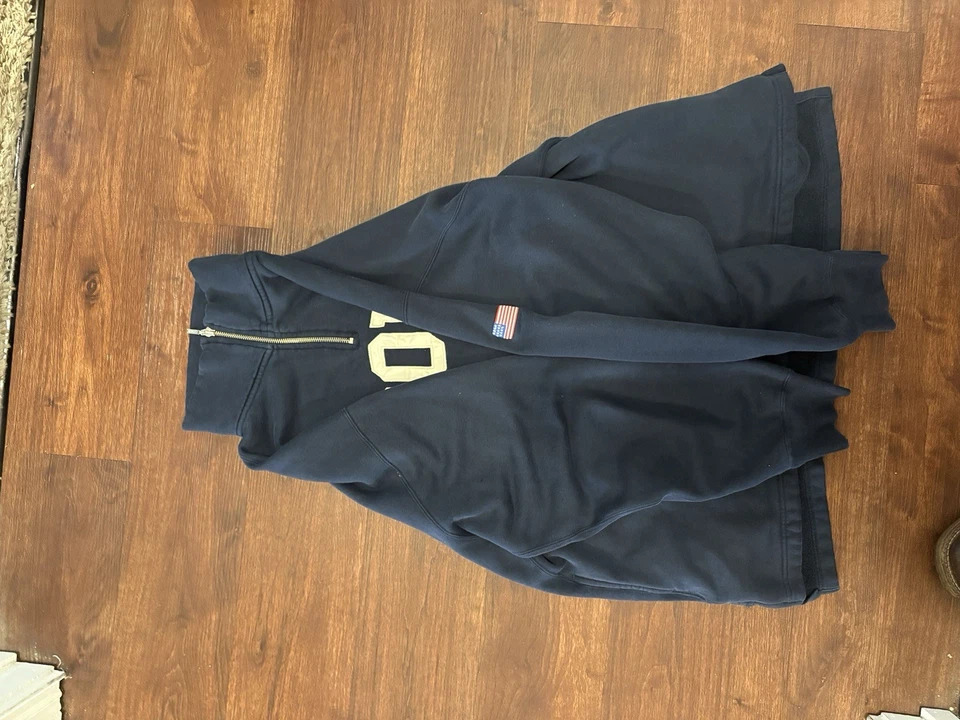 Rare Vintage 90s Polo Ralph Lauren 1/4 Zip Size Large! - Image 2 of 4