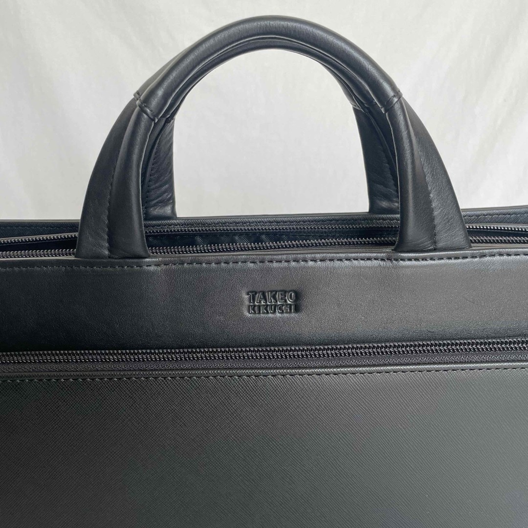 Takeo Kikuchi Business Bag TAKEO KIKUCHI Navi Black | eBay