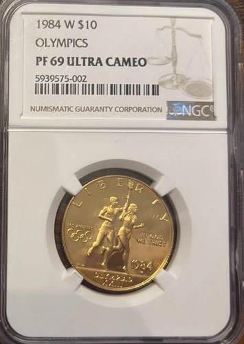Photo of a 1984-W Olympic Commemorative from an eBay listing that sold on Jul 16, 2026