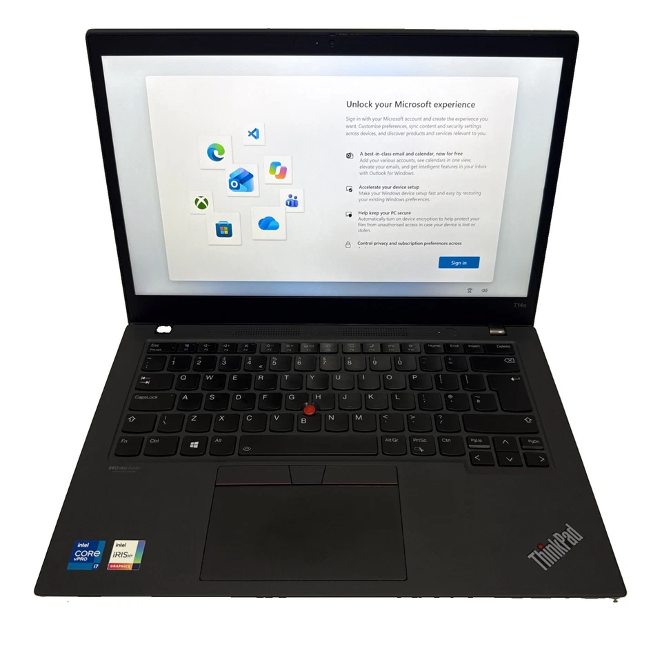 Lenovo ThinkPad T14s G2 · i7-1185G7 · 16GB · 512GB, photo 1 of 5