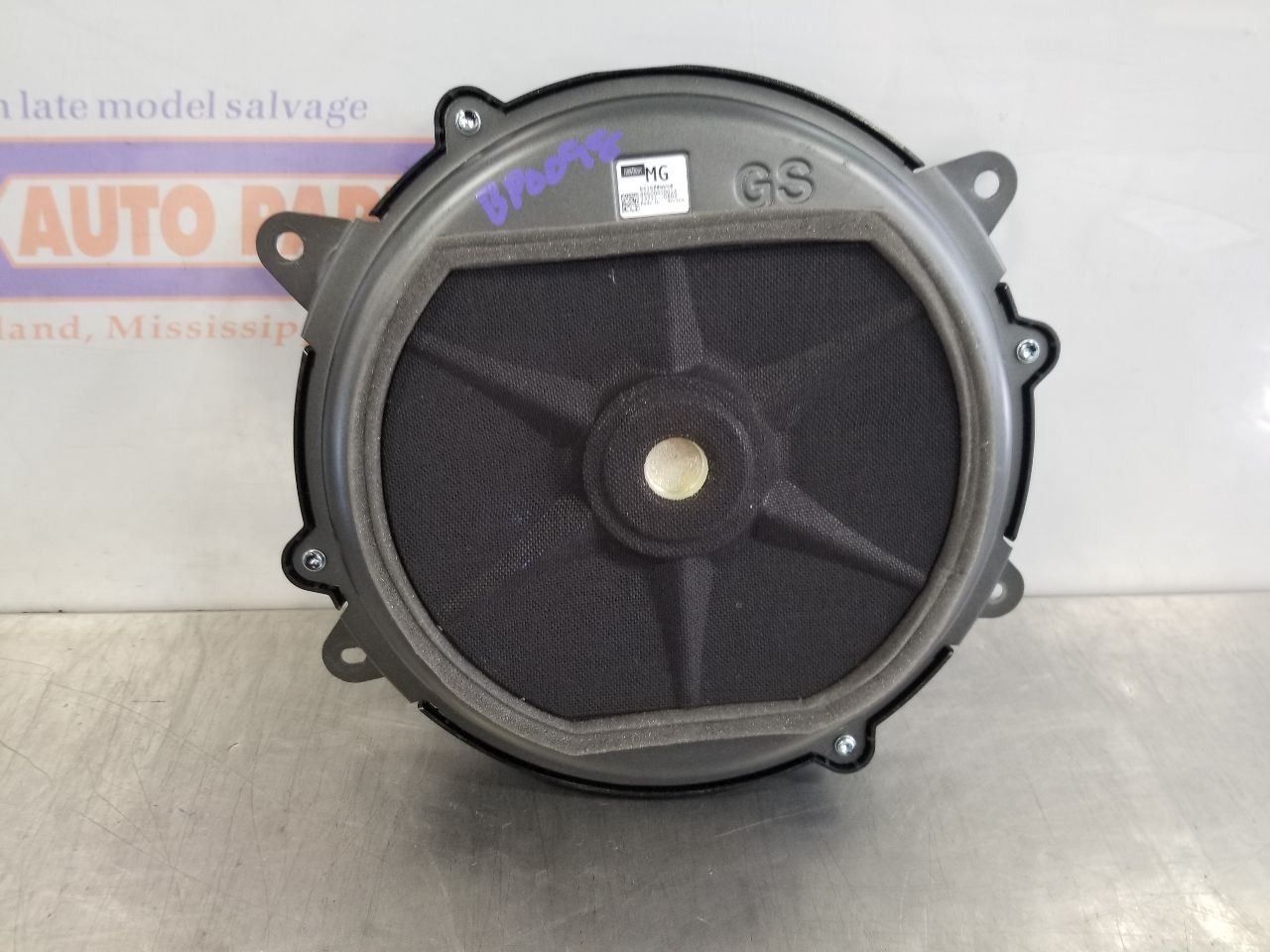 22 2022 LEXUS RC300 F SPORT FRONT DOOR SPEAKER SET WITH PACKAGE TRAY