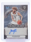 JOE GRAHOVAC 2025-26 BOWMAN UNIVERSITY'S BEST OF 2025 AUTO #BA-JG BONNIES Q0940