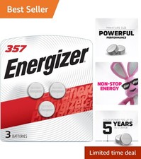 Reliable 3-Pack 1.5V Silver Oxide Batteries for Watches, Medical Devices  More