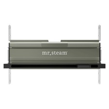 Mr. Steam 104480MB Linear 16 in. Steam Head With AromaTray in Matte Black