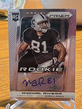 2013 Panini Prizm Auto Mychal Rivera #305 Auto 0f8