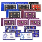 Estate Sale ~ US Proof Sets Lot ~ Coins Money ~ COA BOX Hoard 15 Years+