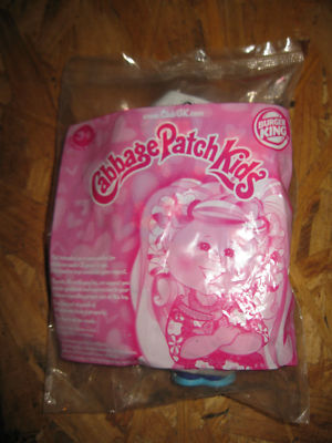 2008 Burger King Cabbage Patch Kids Red Hair Doll Meal Toy Figure New
