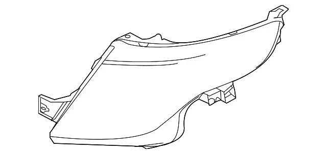 Nuevo OEM Original Ford 2011-2015 Ford - Conjunto compuesto BB5Z-13008-V Foto 2 de 2