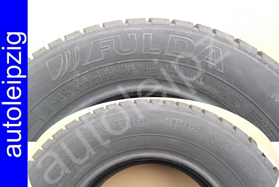 Winterreifen 215/75 R16C 113/111R Fulda Conveo Trac 2 (1*Stück) - Bild 2 von 2