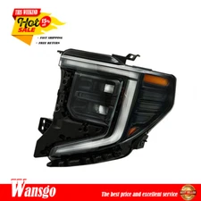 Front Headlight Headlamp For GMC SIERRA 1500 2022 2023 2024 LH Side Clear Lens