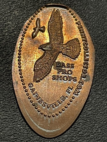 Bass Pro Shops Gainesville Florida Zc Elongated Penny #053083 - Picture 3 of 3