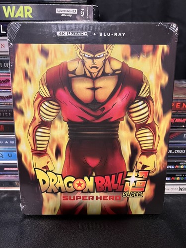 Dragon Ball Super: Super Hero (4K+Blu-ray) (Steelbook) (Orange Picc Version) New