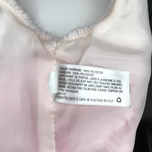 Xhilaration Girls Vest Faux Fur dressy Ombre Pink Size XS 4-5 - Picture 6 of 6